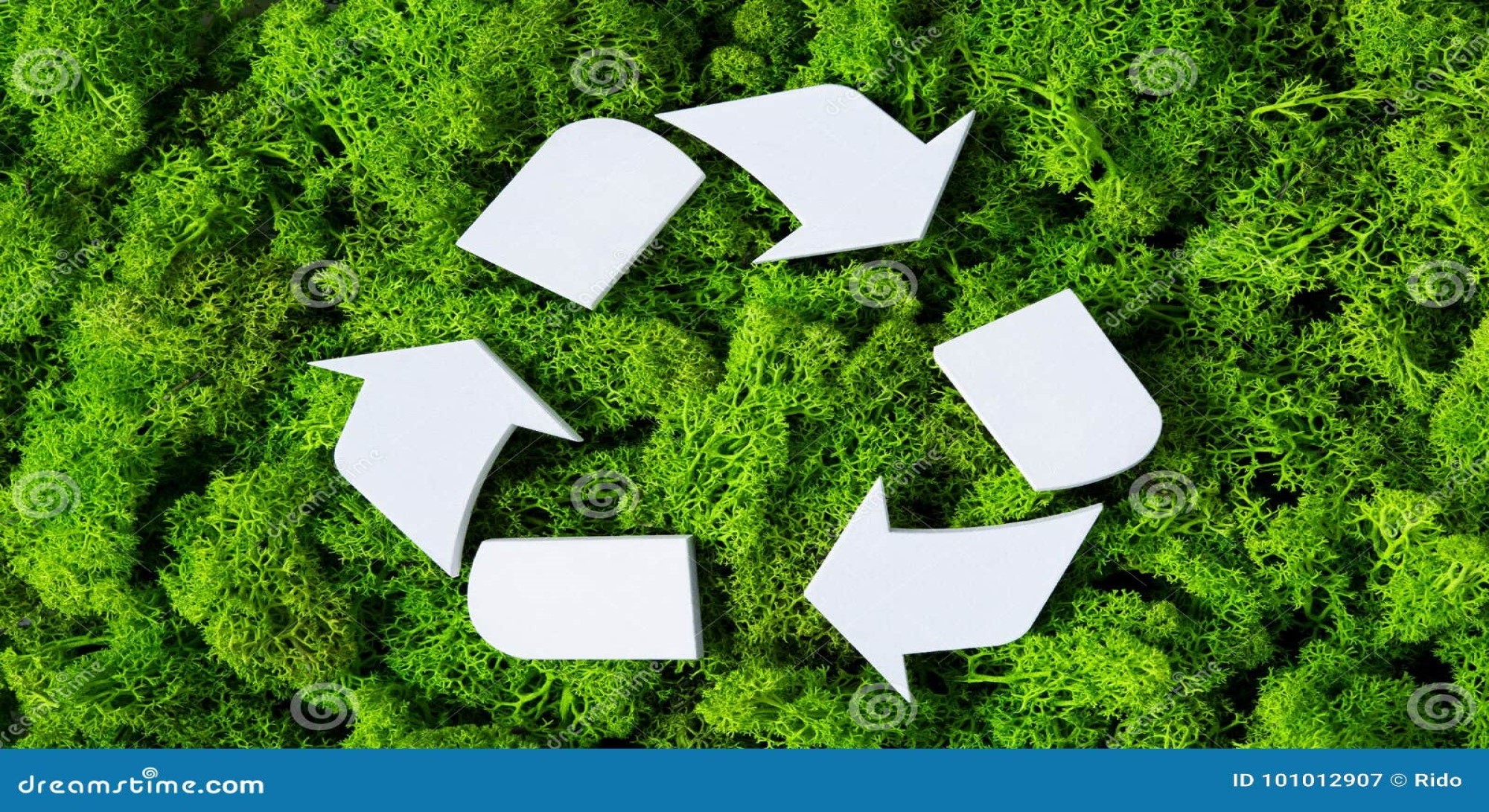 top-view-white-recycle-eco-symbol-green-moss-copy-space-high-angle-recycled-sign-concept-background-recycling-101012907